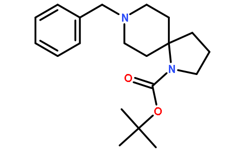 8-苄基-1,8-二氮杂螺[4.5]癸烷-1-羧酸 1,1-二甲基乙酯