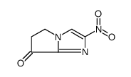 7H-Pyrrolo[1,2-a]imidazol-7-one, 5,6-dihydro-2-nitro
