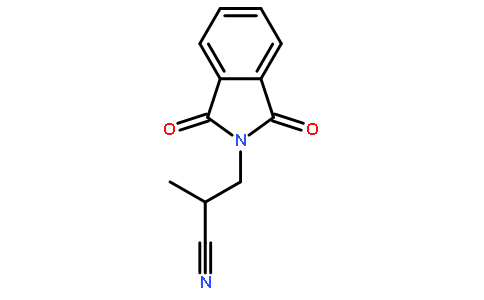 2-[(1,3-Dihydro-1,3-dioxo-2H-isoindole-2-yl)methyl]propanenitrile