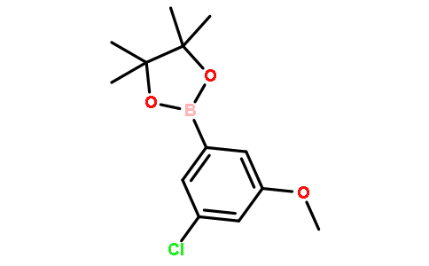 3-氯-5-甲氧基苯硼酸频那醇酯
