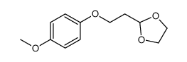 2-[2-(4-methoxyphenoxy)ethyl]-1,3-dioxolane