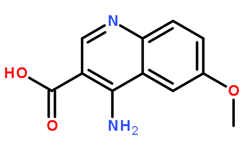 4-氨基-6-甲氧基喹啉-3-羧酸