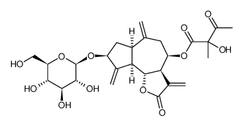 8β-(2-Hydroxy-2-methyl-3-oxobutyryloxy)glucozaluzanin C