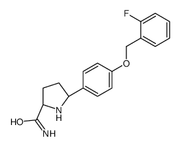 2-Pyrrolidinecarboxamide,5-[4-[(2-flurophenyl)methoxy]-(2S,5R)