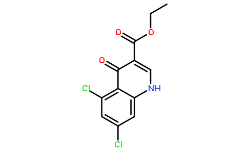 5,7-二氯-4-羟基喹啉-3-羧酸乙酯