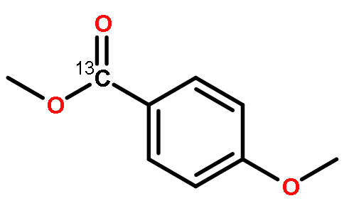 甲基4-甲氧基-[7-13C]-苯甲酸酯
