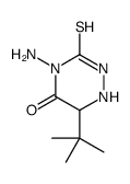 4-amino-6-tert-butyl-3-sulfanylidene-1,2,4-triazinan-5-one