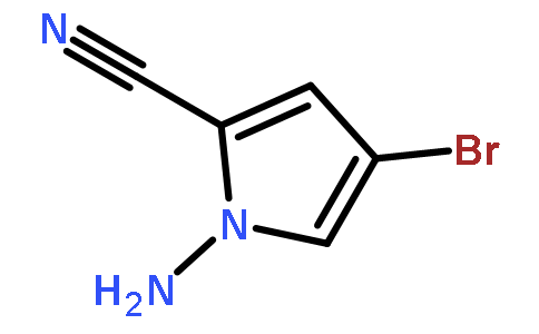 1-氨基-4-溴-1H-吡咯-2-甲腈