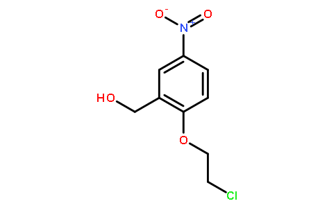 (2-(2-氯乙氧基)-5-硝基苯基)甲醇