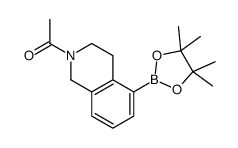 1-[5-(4,4,5,5-tetramethyl-1,3,2-dioxaborolan-2-yl)-3,4-dihydro-1H-isoquinolin-2-yl]ethanone