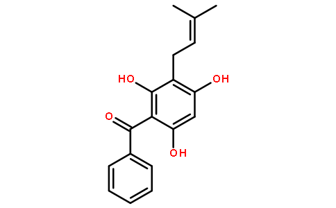 3-异戊烯基-2,4,6-三羟基二苯甲酮对照品(标准品) | 93796-20-4