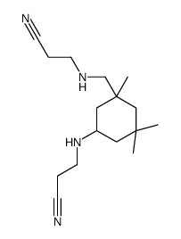 3-[[3-[[(2-氰基乙基)氨基]甲基]-3,5,5-三甲基环己基]氨基]丙腈