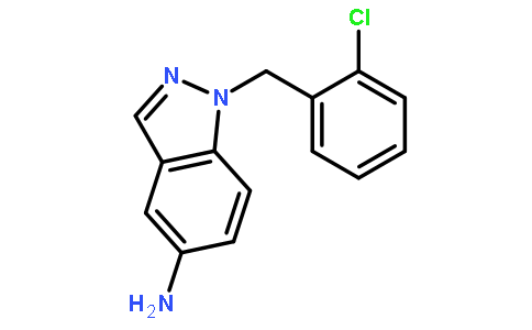 1-[(2-氯苯基)甲基]-1H-吲唑-5-胺