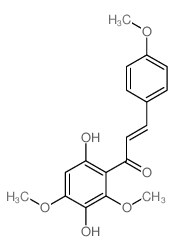 (E)-1-(3,6-dihydroxy-2,4-dimethoxyphenyl)-3-(4-methoxyphenyl)prop-2-en-1-one