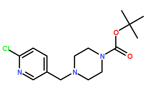 4-((6-氯吡啶-3-基)甲基)哌嗪-1-羧酸叔丁酯