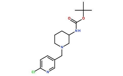 N-[1-[(6-氯-3-吡啶基)甲基]-3-哌啶基]氨基甲酸叔丁酯