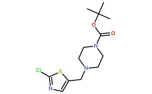 4-[(2-氯-5-噻唑基)甲基]-1-哌嗪甲酸叔丁酯