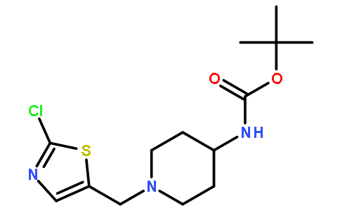 N-[1-[（2-氯-5-噻唑基）甲基]-4-哌啶基]氨基甲酸叔丁酯