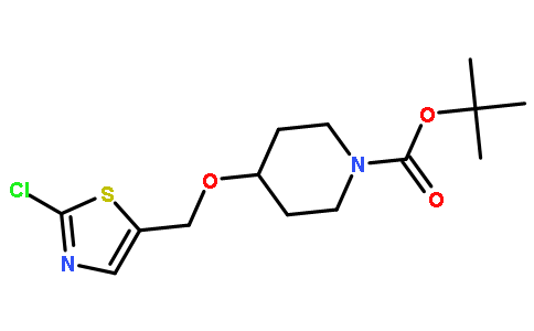 4-[（2-氯-5-噻唑基）甲氧基]-1-哌啶甲酸叔丁酯