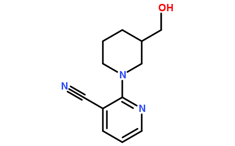 2-[3-(羟甲基)-1-哌啶基]-3-氰基吡啶