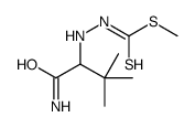 methyl N-[(1-amino-3,3-dimethyl-1-oxobutan-2-yl)amino]carbamodithioate