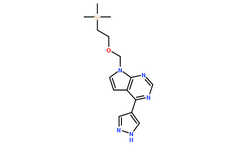 4-(1H-吡唑-4-基)-7-((2-(三甲基硅烷基)乙氧基)-甲基)-7H-吡咯并[2,3-D]嘧啶