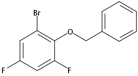2-(苄氧基)-1-溴-3,5-二氟苯