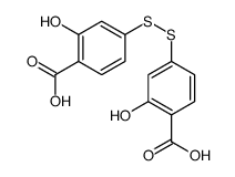 4-[(4-carboxy-3-hydroxyphenyl)disulfanyl]-2-hydroxybenzoic acid