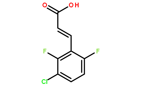 (2E)-3-(3-Chloro-2,6-difluorophenyl)acrylic acid