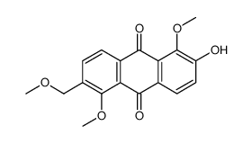 2-羟基-1,5-二甲氧基-6-(甲氧基甲基)-9,10- 蒽二酮对照品(标准品) | 942609-65-6