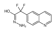 2,2-二氟-2-(喹啉-6-基)乙酸肼