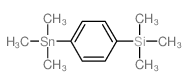 trimethyl-(4-trimethylstannylphenyl)silane