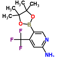 2-氨基-4-三氟甲基-5-吡啶硼酸嚬哪醇酯
