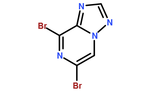 6,8-二溴[1,2,4]三唑并[1,5-a]吡嗪