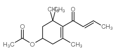 3-[(2E)-2-丁烯酰]-2,4,4-三甲基-2-环己烯-1-基乙酸酯