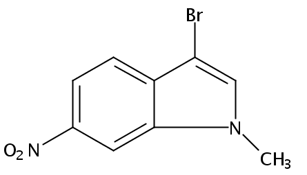 3-溴-1-甲基-6-硝基-1H-吲哚