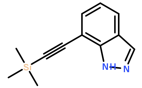 7-三甲基硅基炔基-1H-吲唑