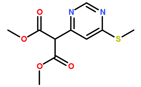 2-(6-(甲基硫代)嘧啶-4-基)丙二酸二甲酯