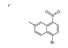 5-bromo-2-methyl-8-nitroisoquinolin-2-ium,iodide