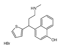 4-[3-(甲氨基)-1-(2 -噻吩)丙基]-1-萘酚氢溴酸