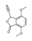4,7-dimethoxy-3-oxo-1H-2-benzofuran-1-carbonitrile