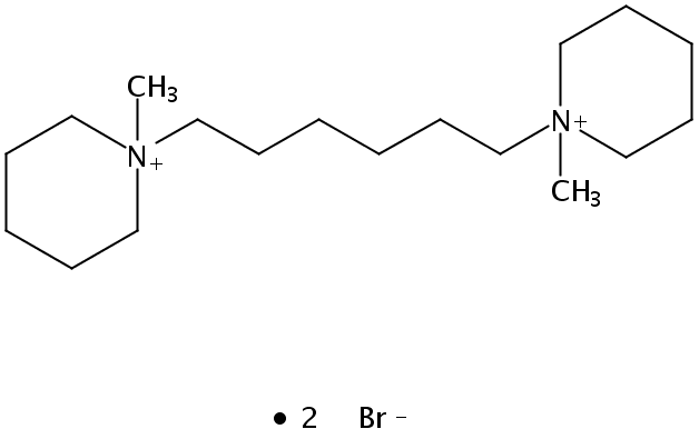 1-methyl-1-[6-(1-methylpiperidin-1-ium-1-yl)hexyl]piperidin-1-ium,dibromide
