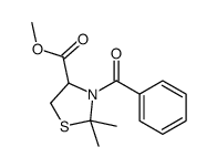 methyl 3-benzoyl-2,2-dimethyl-1,3-thiazolidine-4-carboxylate