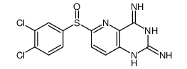 6-(3,4-dichlorophenyl)sulfinylpyrido[3,2-d]pyrimidine-2,4-diamine