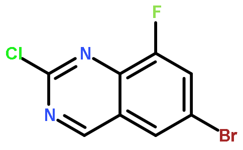 6-溴-2-氯-8-氟喹