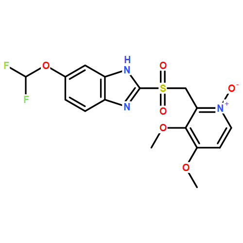 2-(((6-(二氟甲氧基)-1H-苯并[d]咪唑-2-基)磺酰基)甲基)-3,4-二甲氧基吡啶1-氧化物
