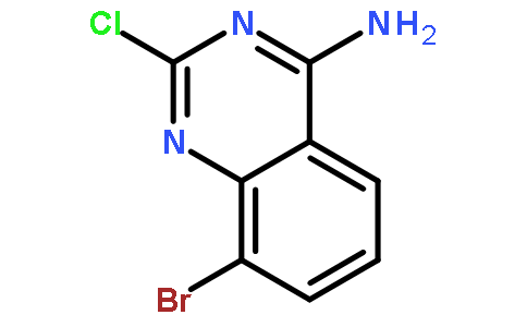 4-氨基-8-溴-2-氯喹唑啉