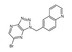 6-溴-1-(喹啉-6-甲基)-1H-1,2,3-噻唑并[4,5-b]吡嗪