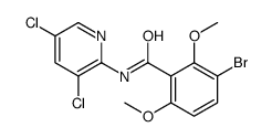 3-bromo-N-(3,5-dichloropyridin-2-yl)-2,6-dimethoxybenzamide