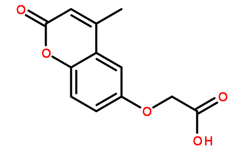 [(4-甲基-2-氧代-2H-苯并吡喃-6-基)氧基]乙酸